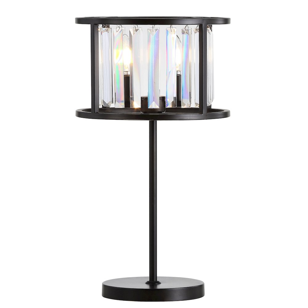 Bevin Metal/Crystal Led Table Lamp. Picture 1