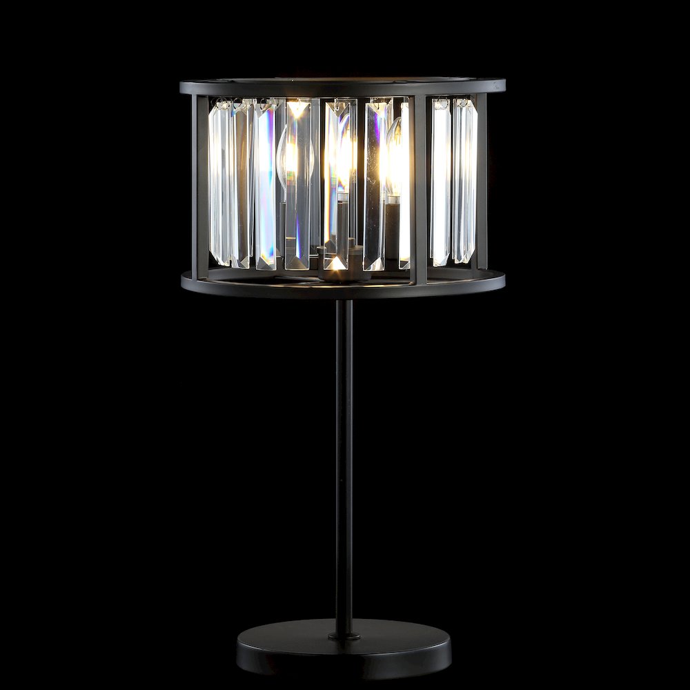Bevin Metal/Crystal Led Table Lamp. Picture 3