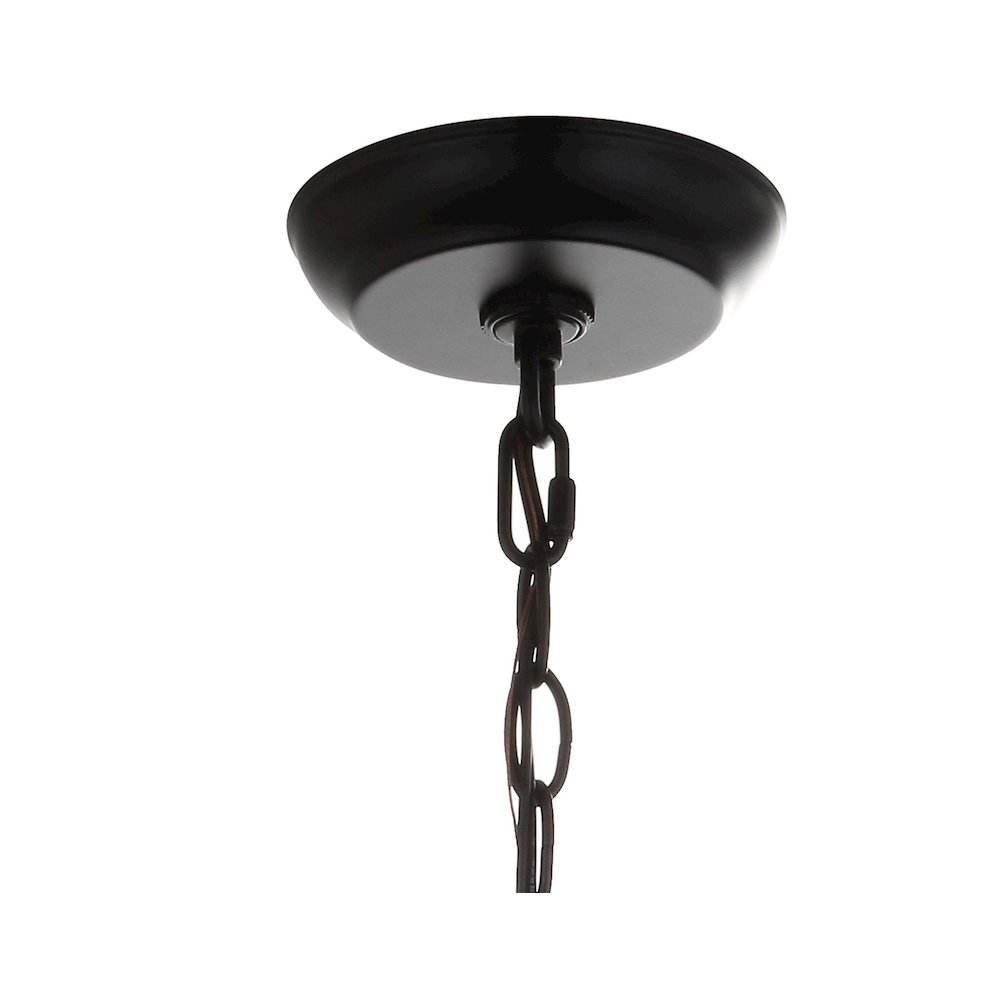 Bevin Metal/Crystal Led Pendant. Picture 6