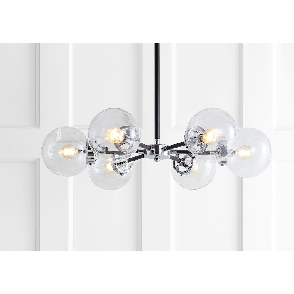 Caleb Brass Cluster Pendant. Picture 8