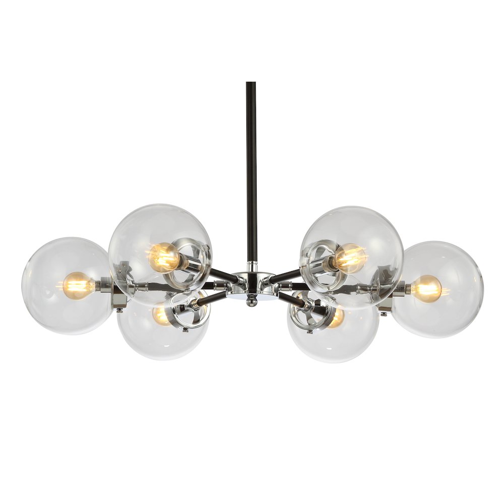 Caleb Brass Cluster Pendant. Picture 7