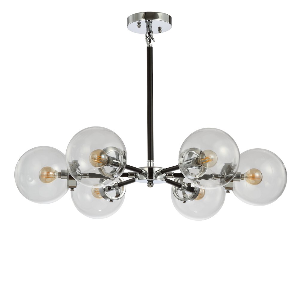 Caleb Brass Cluster Pendant. Picture 2