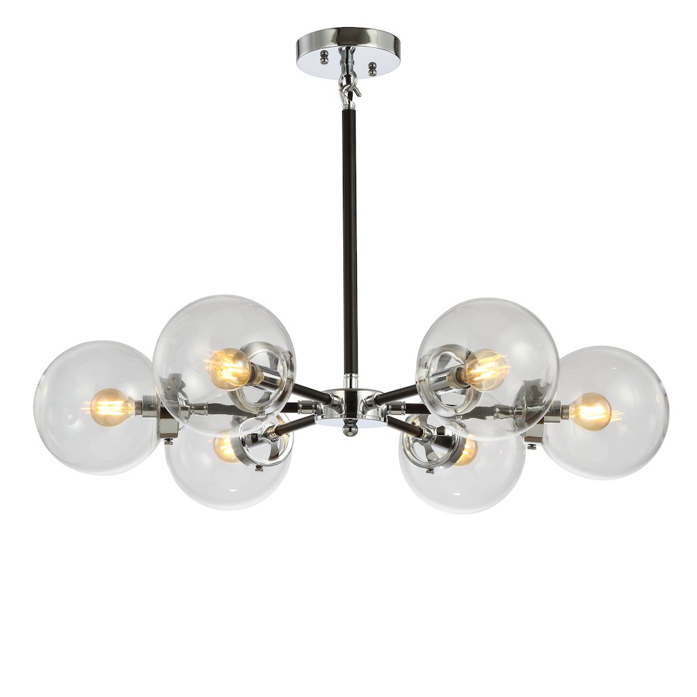 Caleb Brass Cluster Pendant. Picture 1