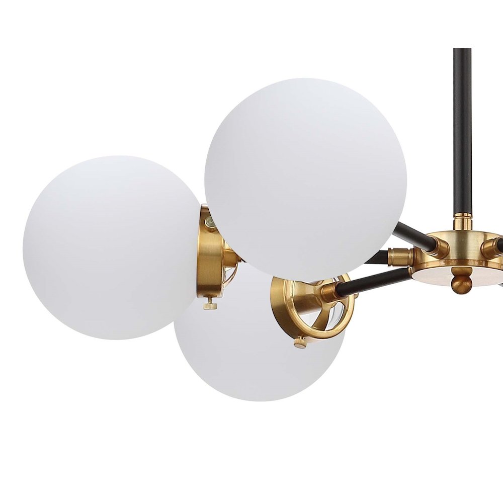 Caleb Brass Cluster Pendant. Picture 3
