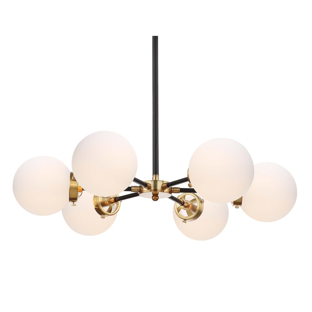 Caleb Brass Cluster Pendant. Picture 10