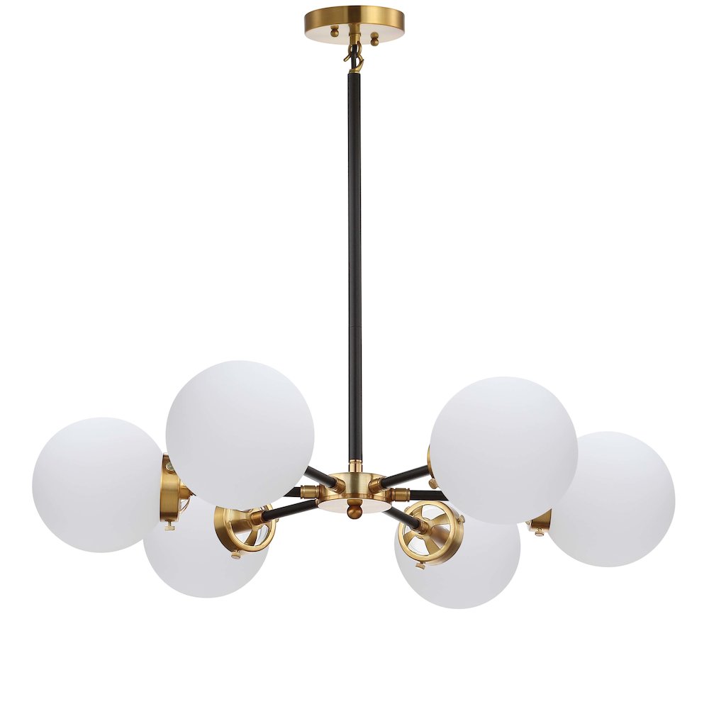 Caleb Brass Cluster Pendant. Picture 2