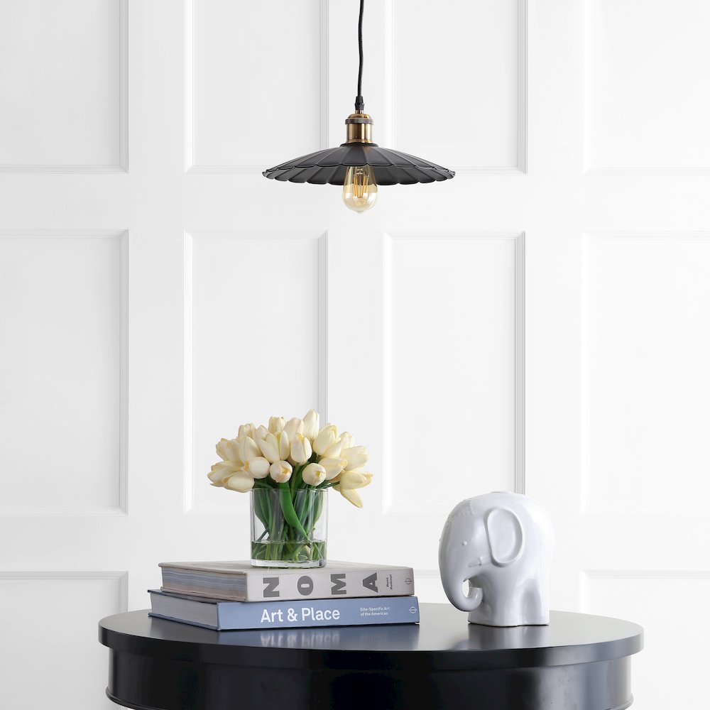 Lotus Adjustable Metal Led Pendant. Picture 6