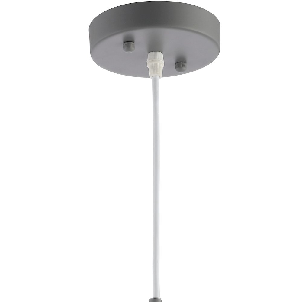 Simon Adjustable Metal/Glass Led Pendant. Picture 6
