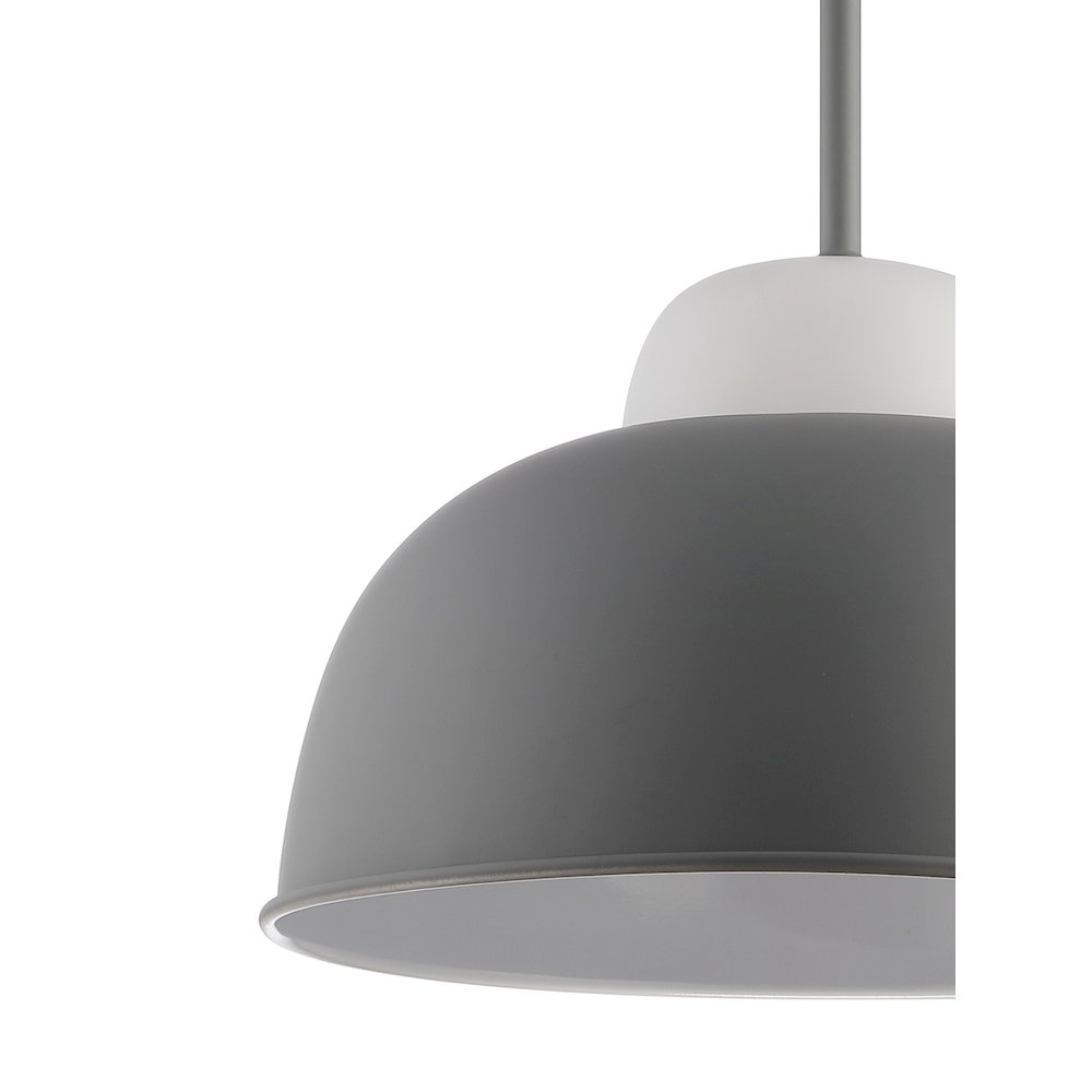 Simon Adjustable Metal/Glass Led Pendant. Picture 5
