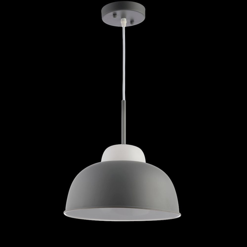 Simon Adjustable Metal/Glass Led Pendant. Picture 4