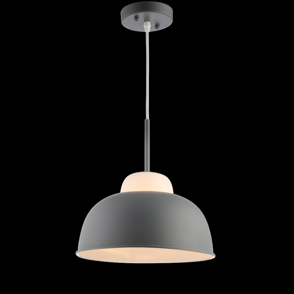 Simon Adjustable Metal/Glass Led Pendant. Picture 3