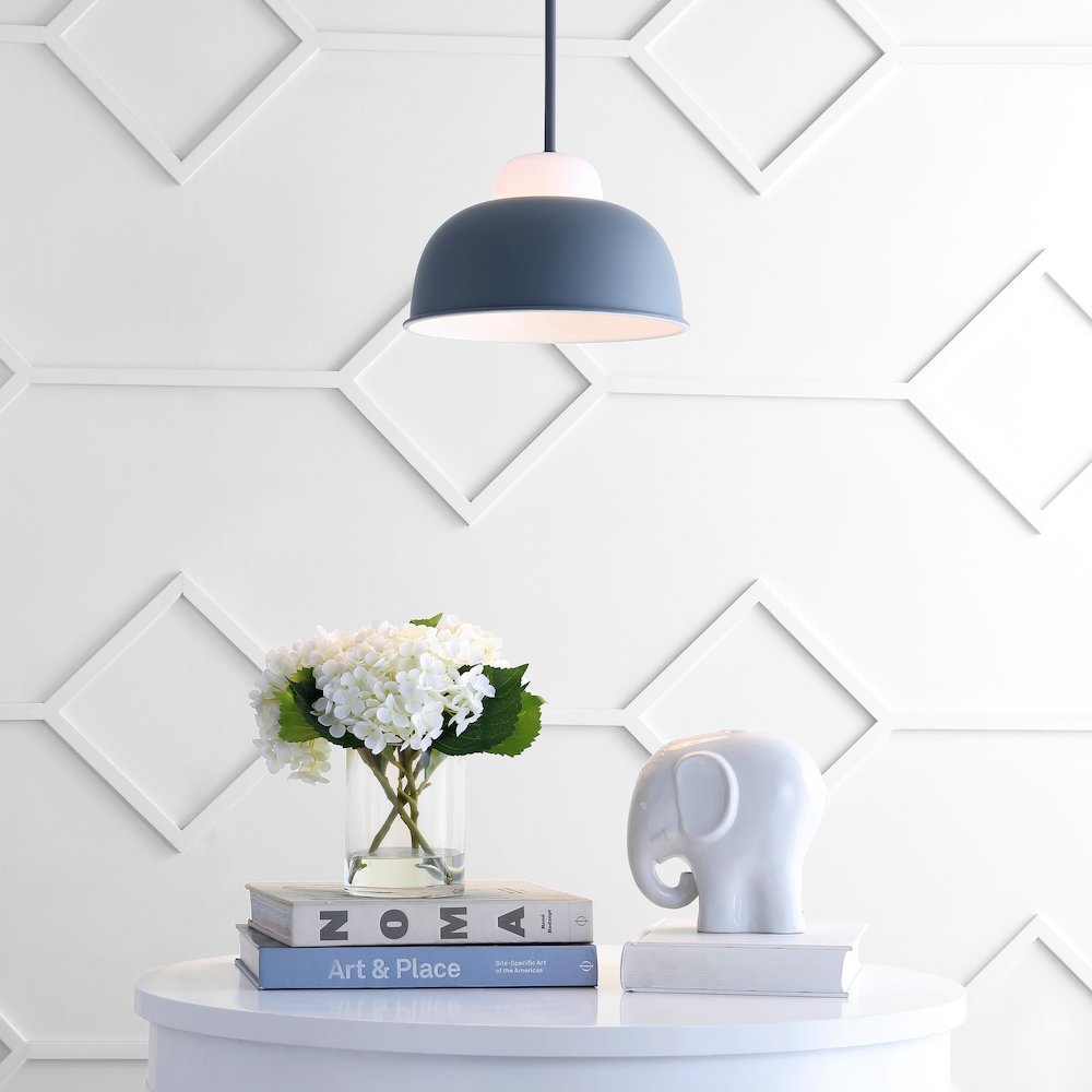 Simon Adjustable Metal/Glass Led Pendant. Picture 9