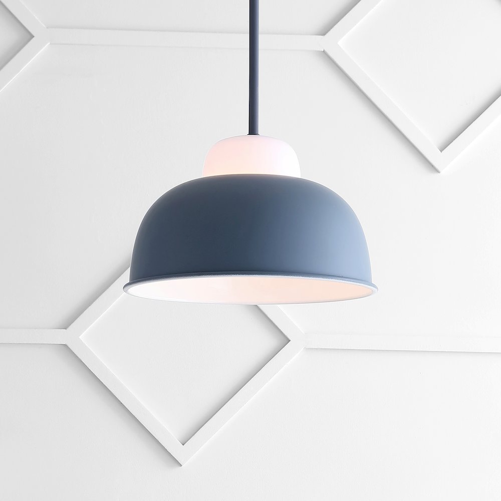 Simon Adjustable Metal/Glass Led Pendant. Picture 7