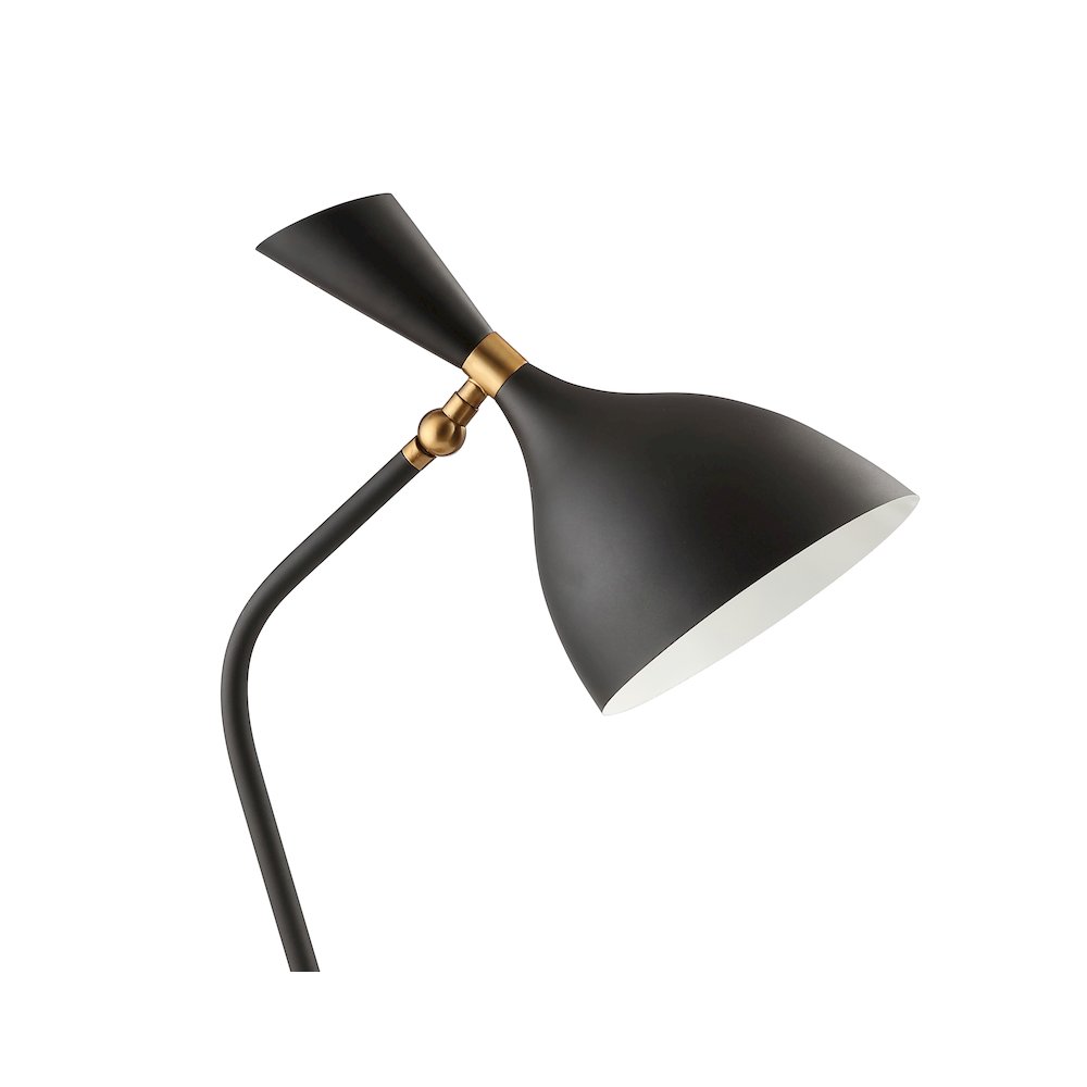 Albert Iron Retro Mid Century Led Table Lamp. Picture 3