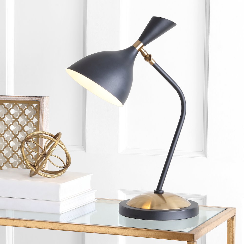 Albert Iron Retro Mid Century Led Table Lamp. Picture 5