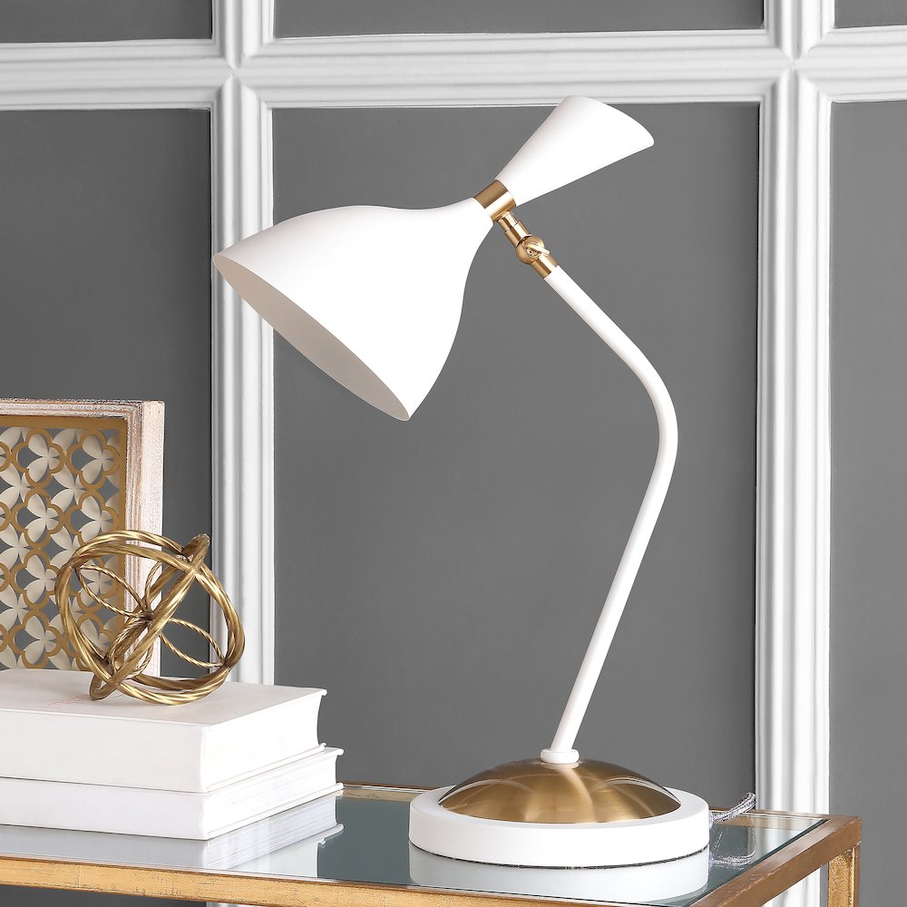 Albert Iron Retro Mid Century Led Table Lamp. Picture 6