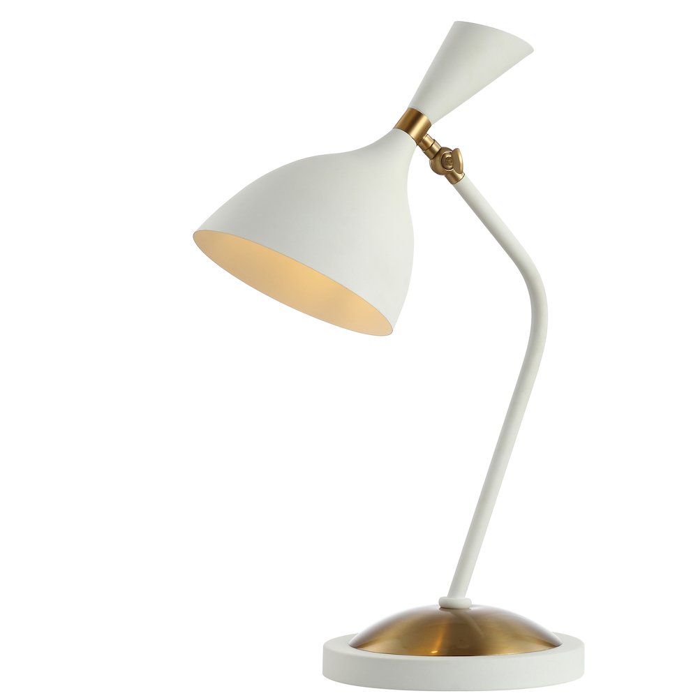 Albert Iron Retro Mid Century Led Table Lamp. Picture 1