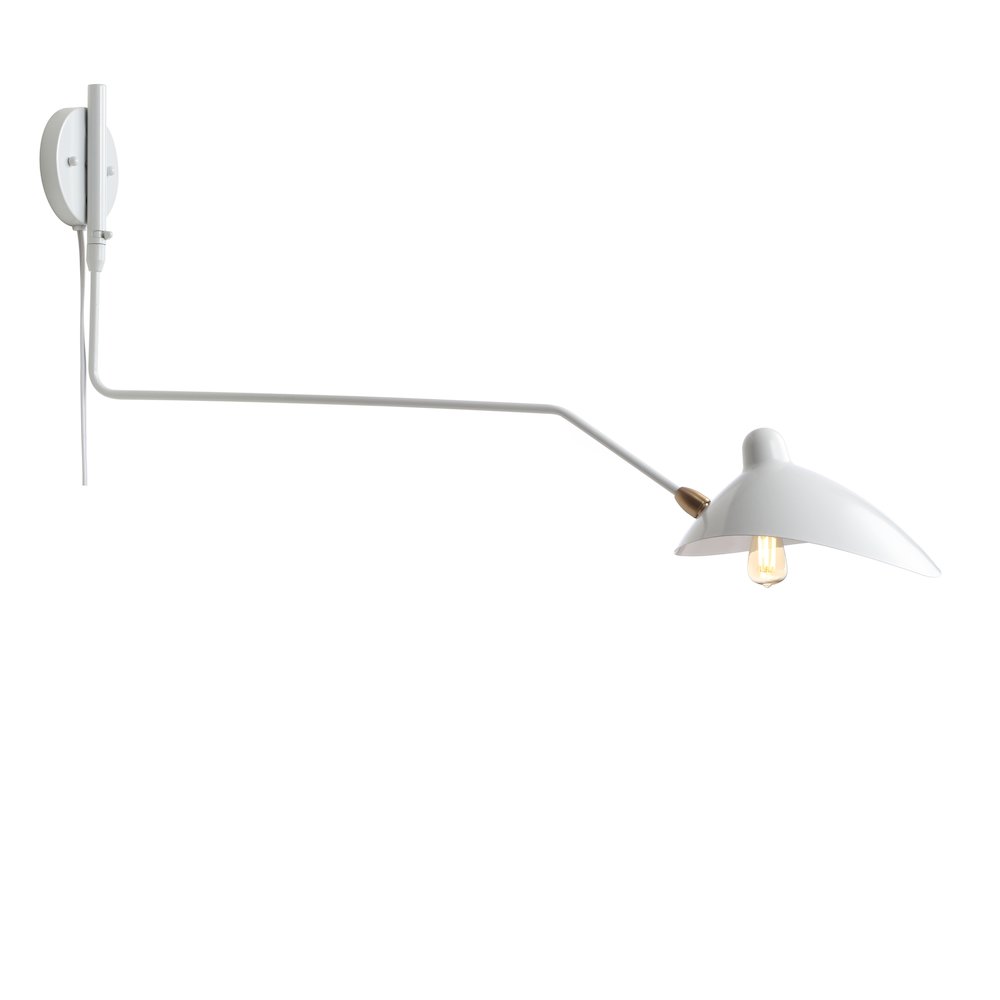 Frank Iron Retro Swing Led Wall Sconce. Picture 2