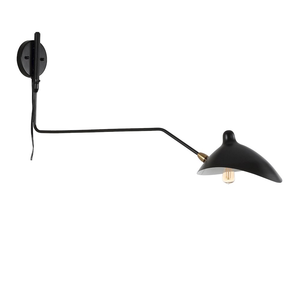 Frank Iron Retro Swing Led Wall Sconce. Picture 2