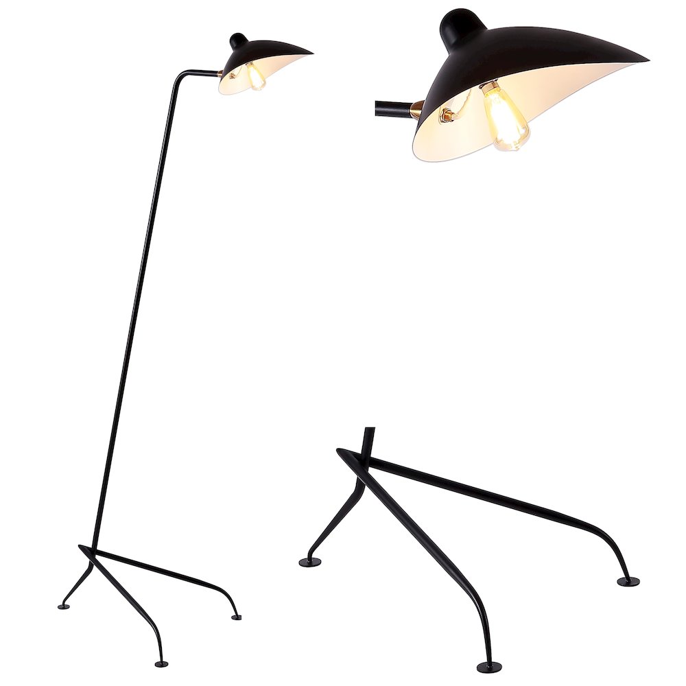 Frank Iron Retro Minimalist Led Floor Lamp. Picture 1