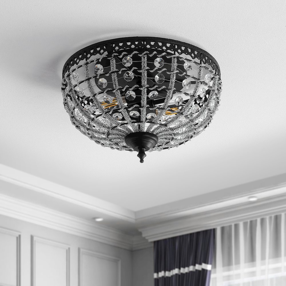 Anita Low Ceiling Metal/Acrylic Led Flush Mount. Picture 7