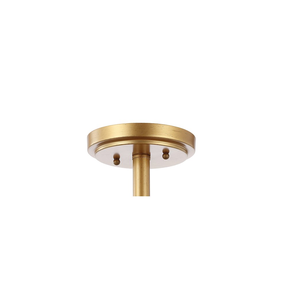 Leila Ironcrystal Modern Glam Led Flush Mount. Picture 4