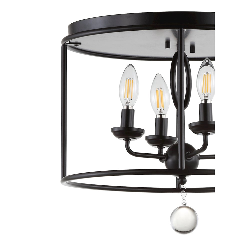 Alma Metal Led Flush Mount. Picture 3