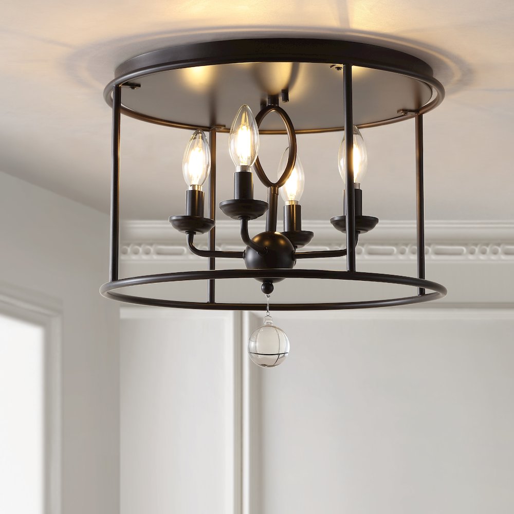 Alma Metal Led Flush Mount. Picture 5