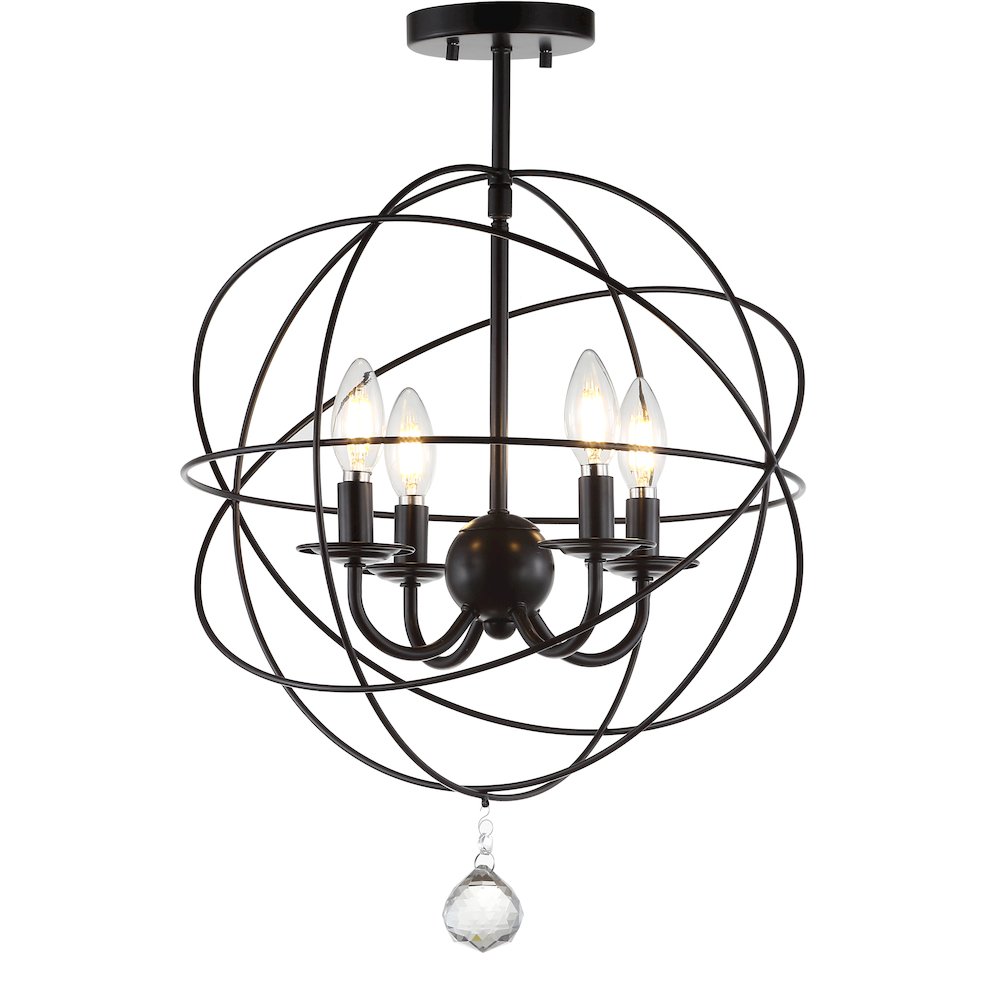Alma Metal Led Flush Mount. Picture 1