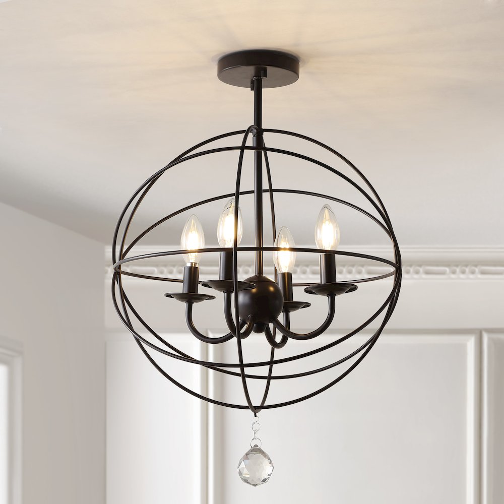 Alma Metal Led Flush Mount. Picture 5