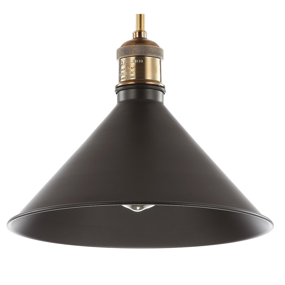 Nick Metal Led Semi Flush Mount. Picture 3