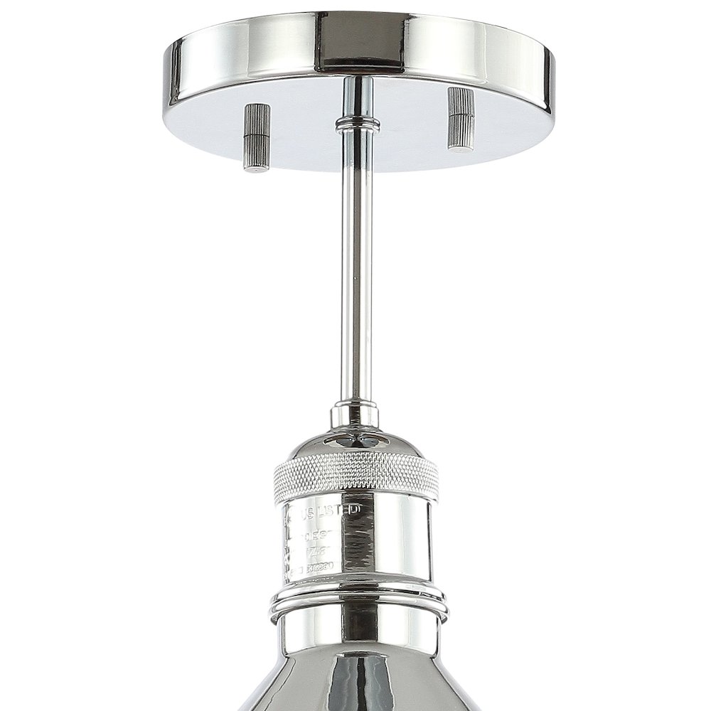 Nick Metal Led Semi Flush Mount. Picture 4