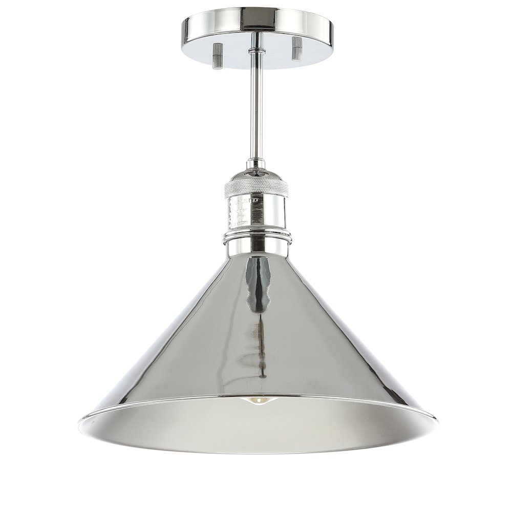 Nick Metal Led Semi Flush Mount. Picture 2