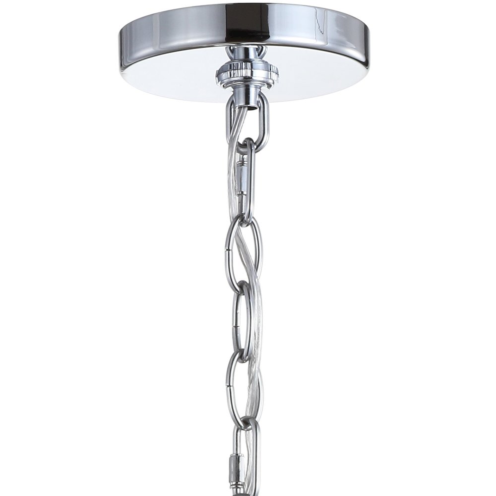 Nira Adjustable D Color Burst Glassmetal Pendant. Picture 4
