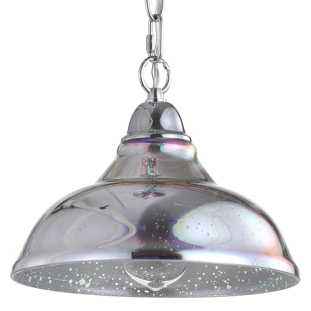 Nira Adjustable D Color Burst Glassmetal Pendant. Picture 3