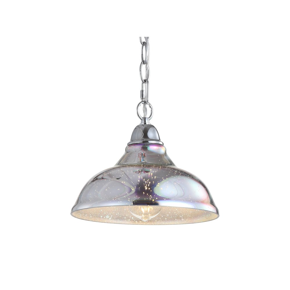 Nira Adjustable D Color Burst Glassmetal Pendant. Picture 9