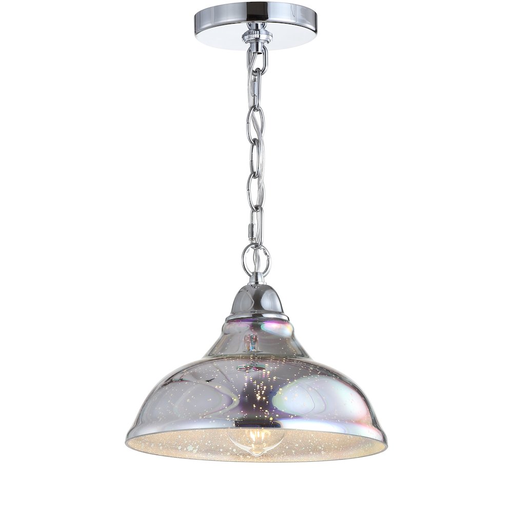 Nira Adjustable D Color Burst Glassmetal Pendant. Picture 1