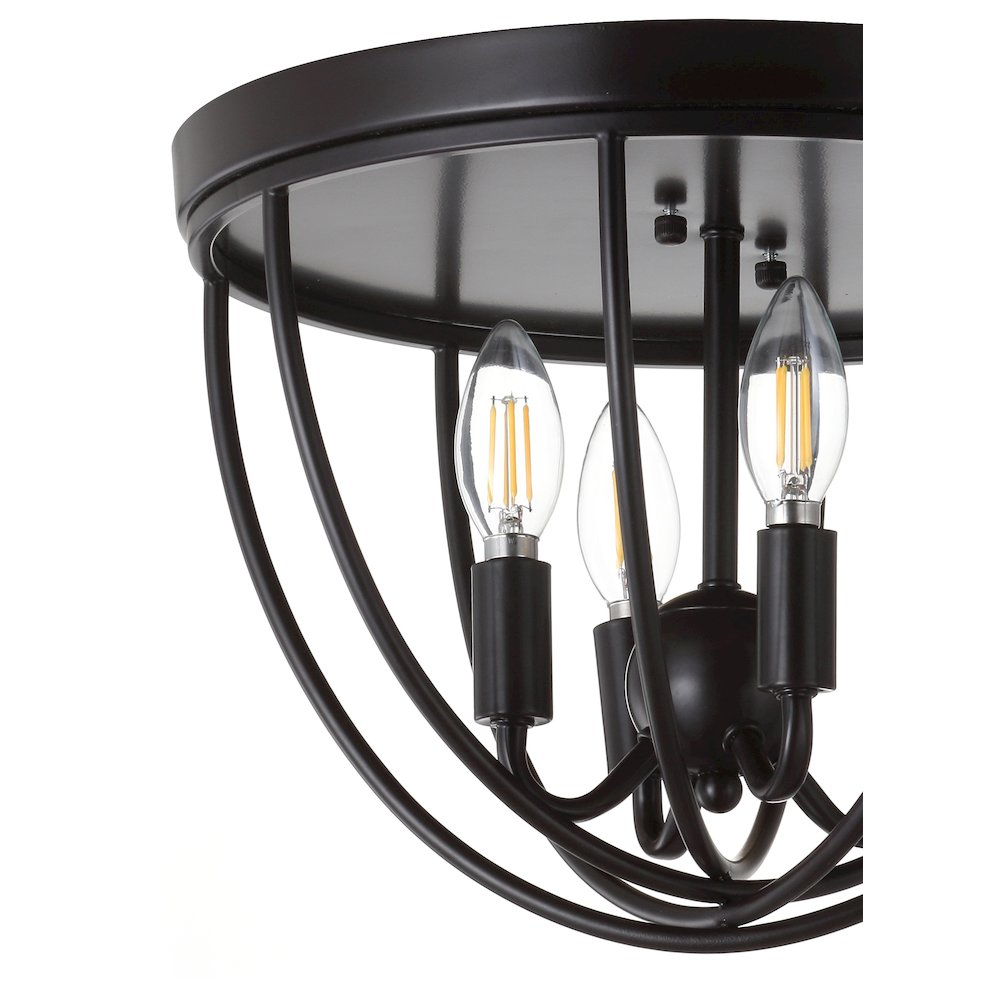 Peter Metal Led Flush Mount. Picture 3