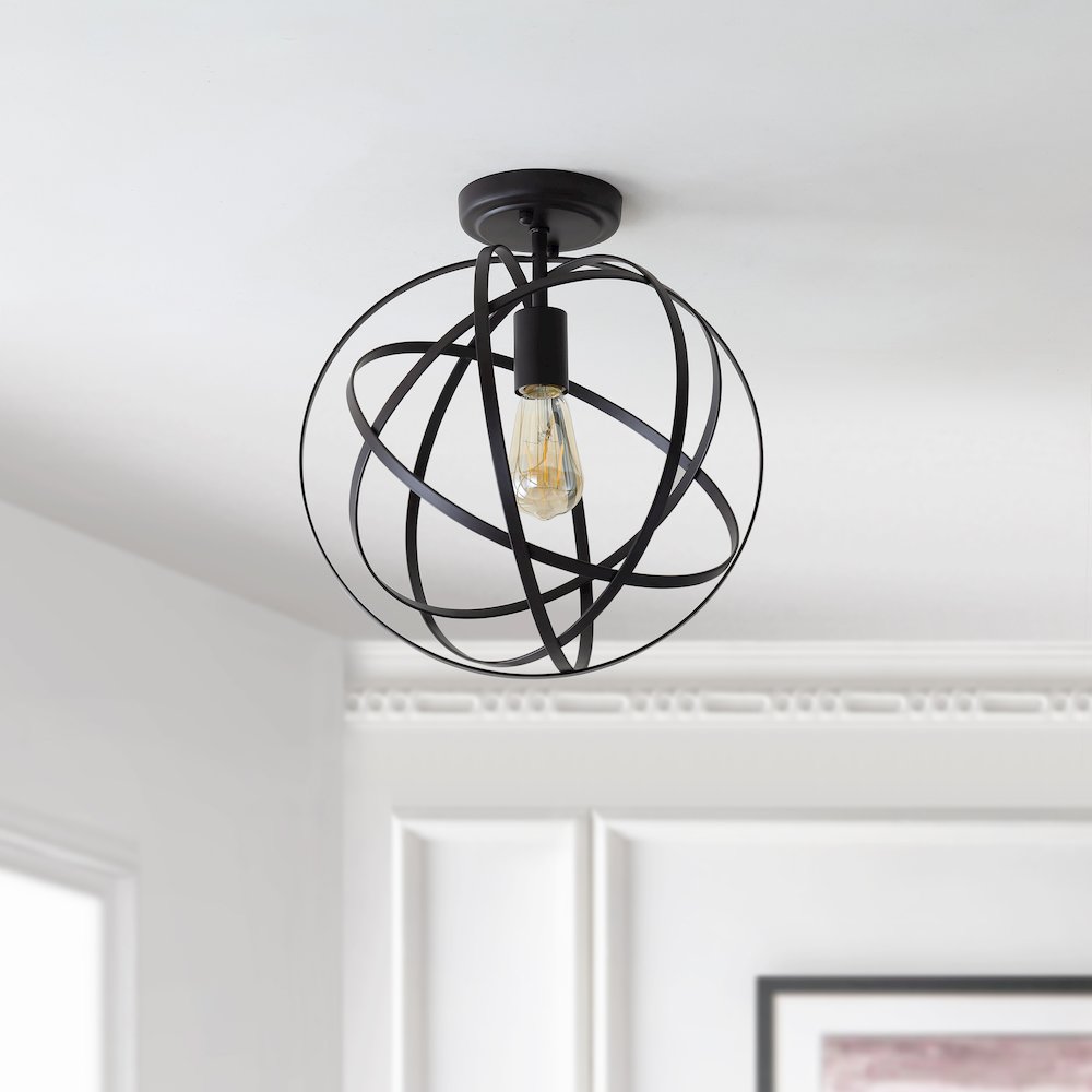 Alma Metal Led Flush Mount. Picture 6