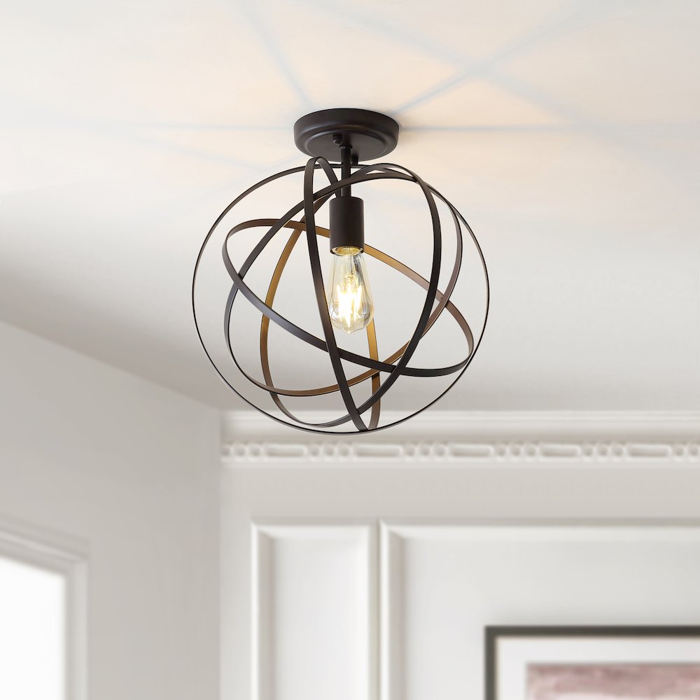 Alma Metal Led Flush Mount. Picture 5