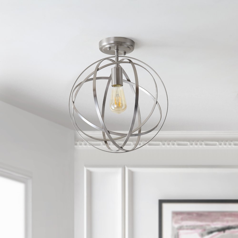 Alma Metal Led Flush Mount. Picture 6
