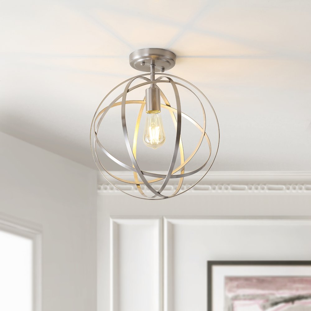 Alma Metal Led Flush Mount. Picture 5