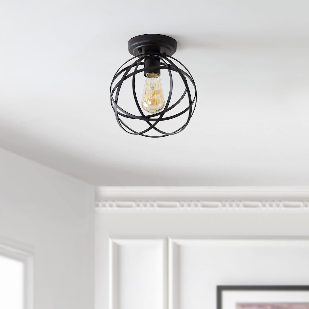 Alma Metal Led Flush Mount. Picture 6