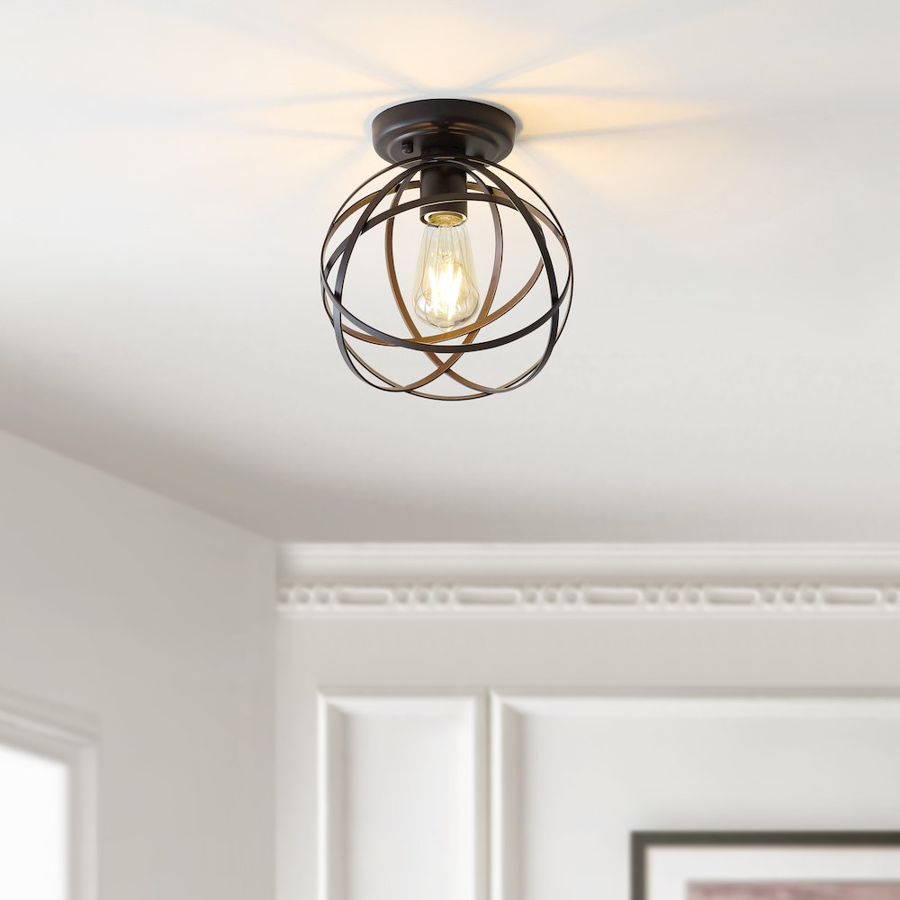Alma Metal Led Flush Mount. Picture 5