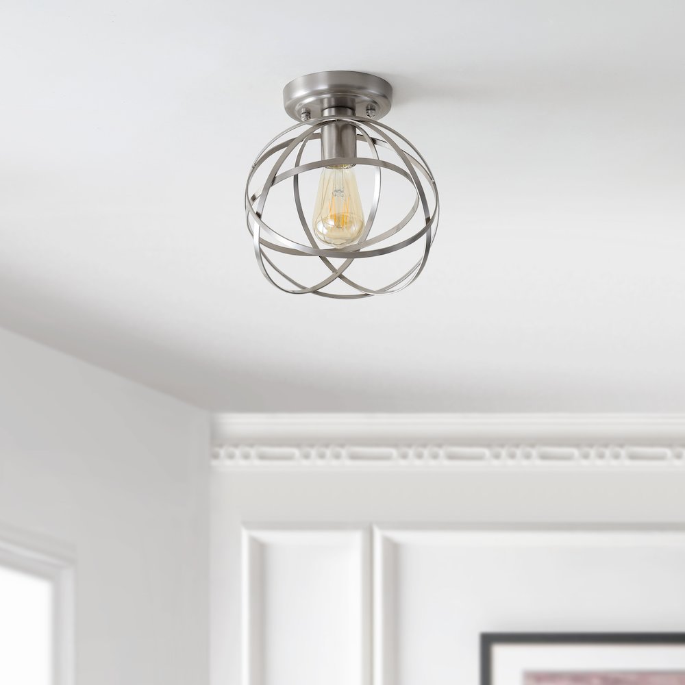 Alma Metal Led Flush Mount. Picture 6