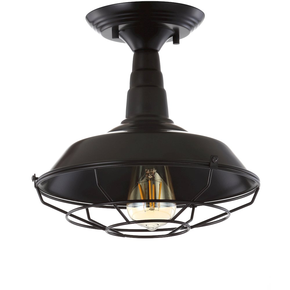 Gabe Metal Led Semi Flush Mount. Picture 2
