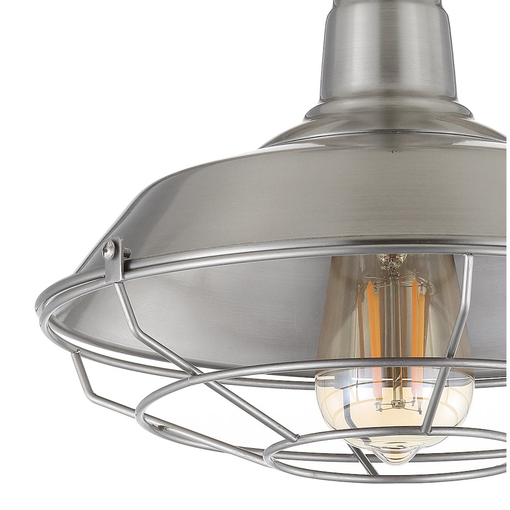 Gabe Metal Led Semi Flush Mount. Picture 3