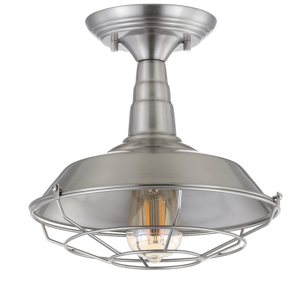 Gabe Metal Led Semi Flush Mount. Picture 2