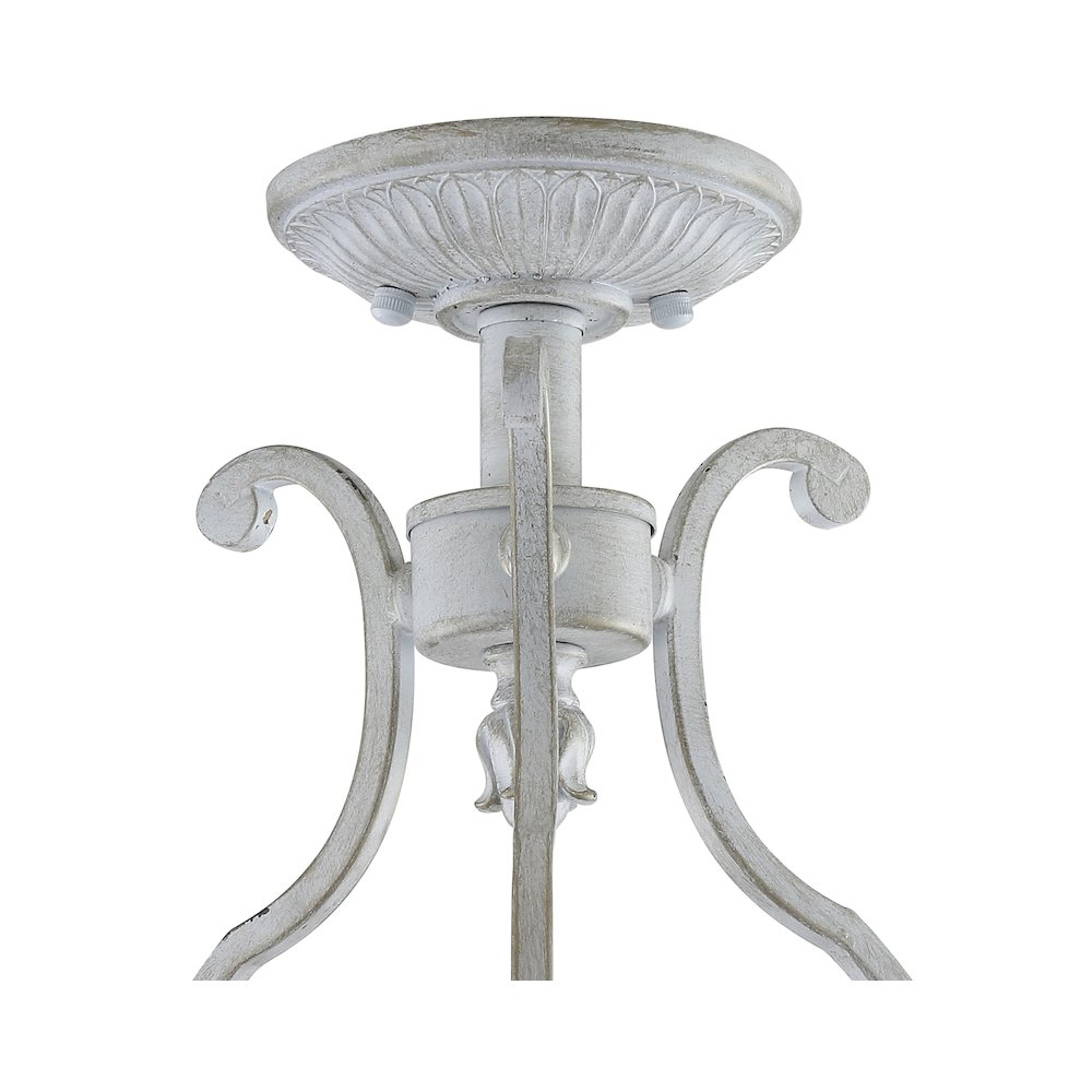 Austen Metal Led Semi Flush Mount. Picture 4