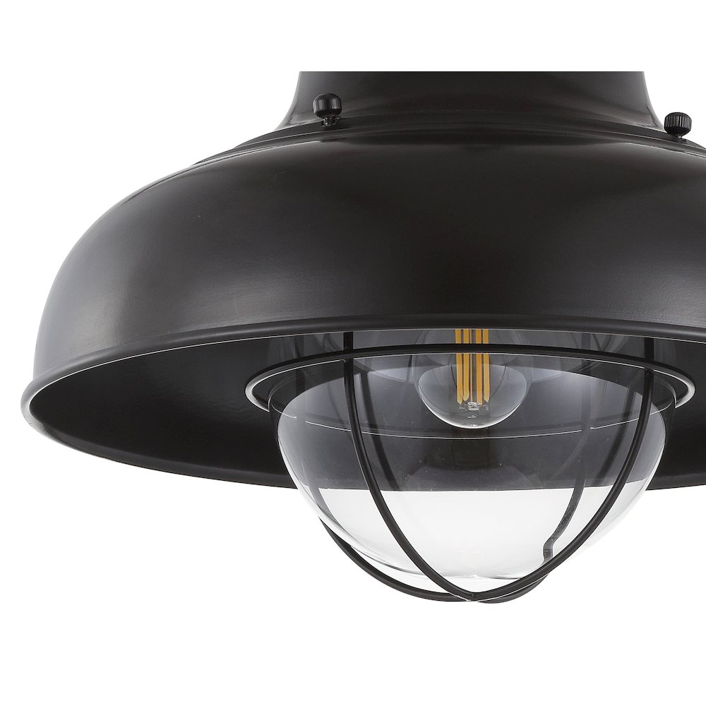 Cameron Metal Led Semi Flush Mount. Picture 3